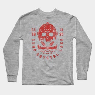 Camp Crystal lake RED Long Sleeve T-Shirt